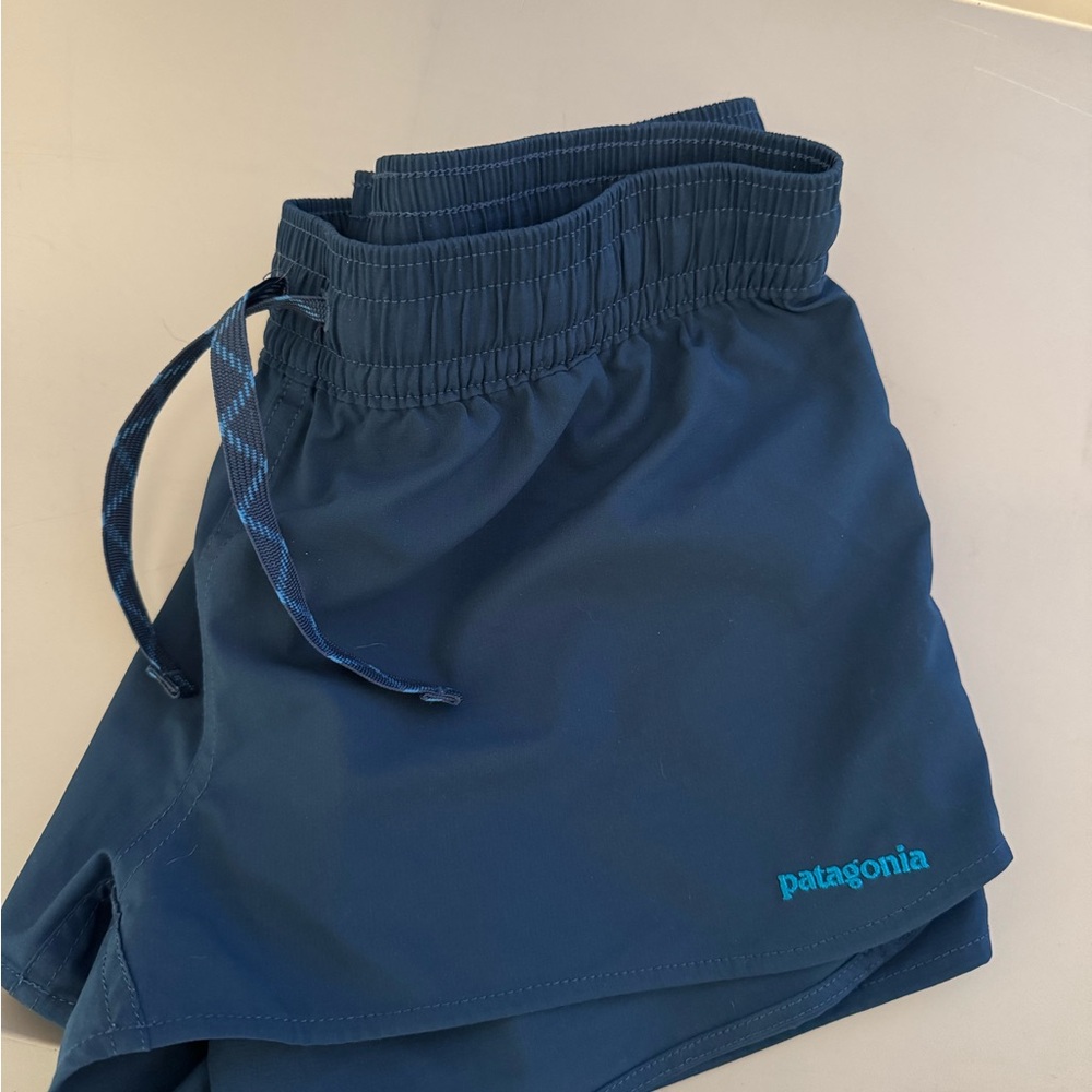 Patagonia Navy Drawstring Shorts